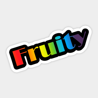 Fruity Sticker